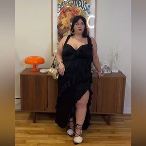 Long Black Pretty Little Thing Dress